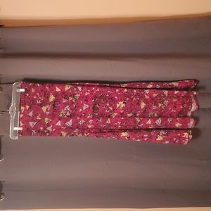 Lularoe maxi skirt geo print 3x
